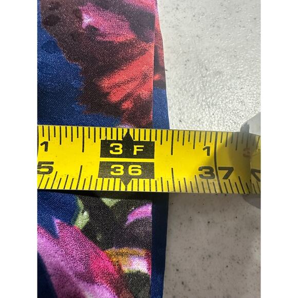 Anthropologie Moulinette Soeurs 8 Rosado Blue Floral Sheath Dress Cocktail B19 - Picture 9 of 9